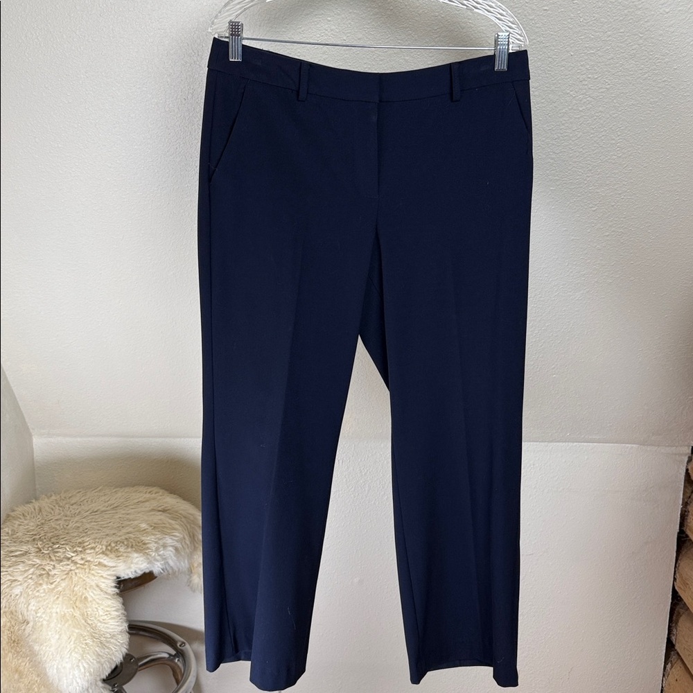 TALBOTS PETITES WINDSOR Navy Blue Pants w/Straight Legs. Size 10P